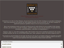 Tablet Screenshot of domainebordatto.com